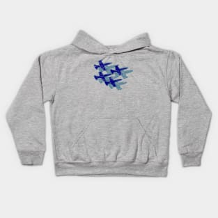 Blue Jets Kids Hoodie